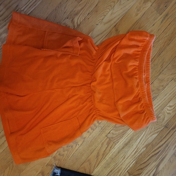 Womens Vintage Shorts 1 Piece Swim Cover Up Sizw Xl - Picture 1 of 7